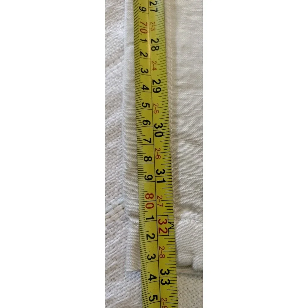 Banana Republic Kentfield Pant Men 34x32 (Tag 34x34) Off White Slim Fit NWT